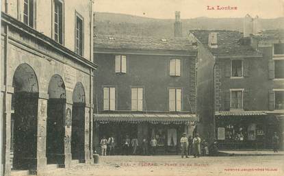 .CPA FRANCE  48 " Florac, Place de la Mairie"