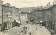 48 Lozere .CPA FRANCE  48 " Langogne, Le Boulevard Landos"