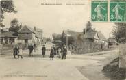 76 Seine Maritime CPA FRANCE 76 "Saint Aubin le Cauf, Rte de Saint Nicolas"