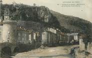 48 Lozere .CPA FRANCE  48 "Meyrueis, Vallée de la Jonte et Rocher Notre Dame"