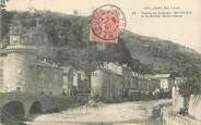 48 Lozere .CPA FRANCE  48 "Meyrueis, Valée de la Jonte et Rocher Notre Dame "