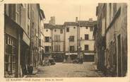 48 Lozere .CPA FRANCE  48 "Le Malzieu Ville, Place du Marché"