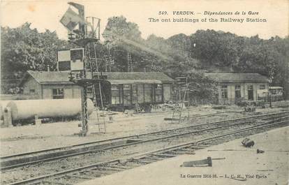 CPA FRANCE 55 "Verdun, dépendances de la gare"