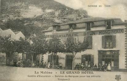 .CPA FRANCE  48 "La Malène, Le Grand Hôtel"