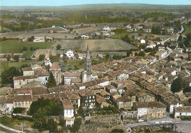 / CPSM FRANCE 82 "Montricoux, vue aérienne "