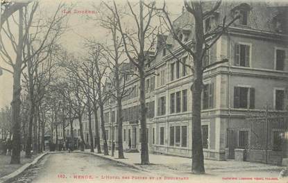 .CPA FRANCE  48 "Mende, l'Hôtel  des Postes et le Boulevard"