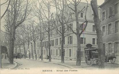 .CPA FRANCE  48 "Mende,  Hôtel des Postes"
