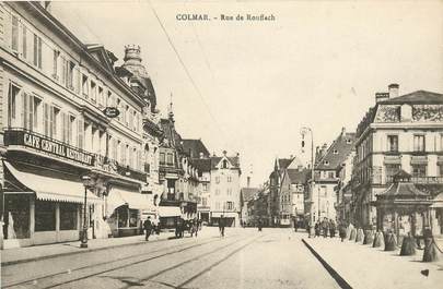 CPA FRANCE 68 "Colmar, rue de Rouffach"