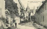 48 Lozere .CPA FRANCE  48 "Mende,  Rue de la Banque, avenue des Casernes"