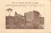 82 Tarn Et Garonne / CPSM FRANCE 82 "Grands Moulins d'Albias" / CARTON PUBLICITAIRE
