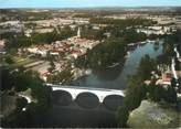 82 Tarn Et Garonne / CPSM FRANCE 82 "Bioule, vue panoramique aérienne"