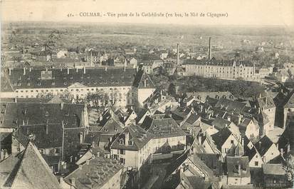 CPA FRANCE 68 "Colmar, vue prise de la Cathédrale"