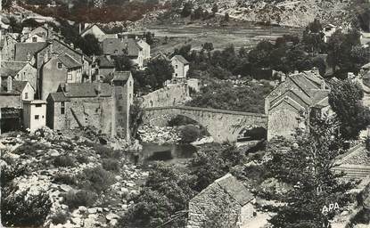 .CPSM FRANCE  48 "Pont de Montvert, Vue générale"