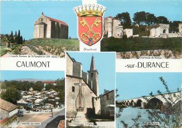 / CPSM FRANCE 84 "Caumont sur Durance"