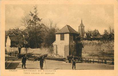 CPA FRANCE 68 "Vieux Colmar et ses remparts"