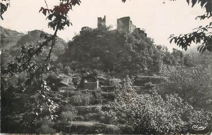 .CPSM FRANCE  48 "St Germain de Calberte, Ruines du Château de St Pierre"