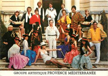 / CPSM FRANCE 84 "Sarrians" / GROUPE ARTISITIQUE