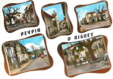 / CPSM FRANCE 84 "Peypin d'Aigues"