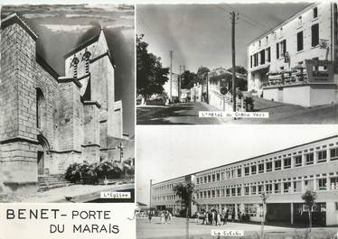 CPSM FRANCE 85 "Benet, porte du Marais"