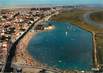 CPSM FRANCE 85 "L'Aiguillon sur Mer, vue aérienne, le Plan d'Eau"