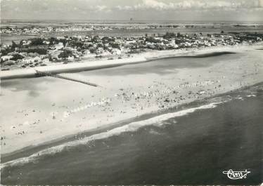 CPSM FRANCE 85 "La Faute sur Mer, vue aérienne, la plage"