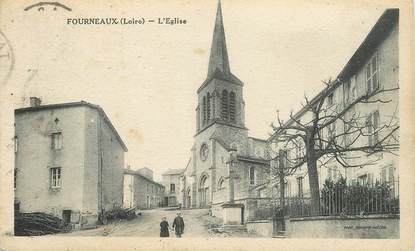 .CPA FRANCE 42 '"Fourneaux, l'Eglise"