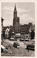 67 Ba Rhin CPSM FRANCE 67 "Strasbourg, La place du Chateau et la cathédrale" / TRAMWAY