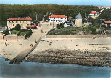 CPSM FRANCE 85 "Jard sur Mer, la plage et le vieux moulin"