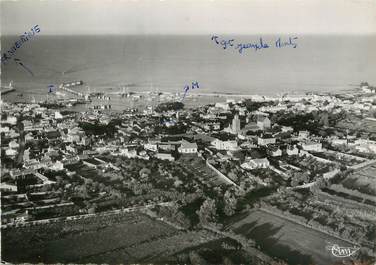 CPSM FRANCE 85 "L'Ile d'Yeu, port Joinville, vue générale aérienne"