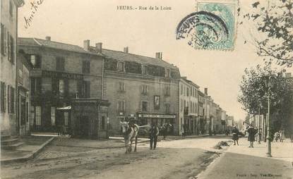 .CPA FRANCE 42 '"Feurs, Rue de la Loire "