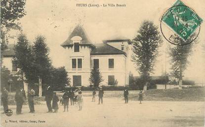 .CPA FRANCE 42 '"Feurs, La villa Benoit"