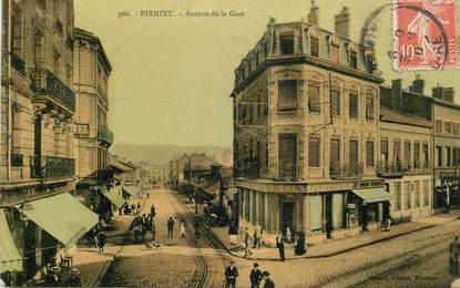 .CPA FRANCE 42 '"Firminy,  Avenue de la Gare "