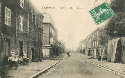 .CPA FRANCE 42 '"L'Horme, Cours Marin"