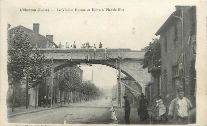 .CPA FRANCE 42 '"L'Horme, Le Viaduc Horme et Buire"