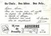 / CPSM FRANCE 89 "Auxerre" / CARTE PUBLICITAIRE