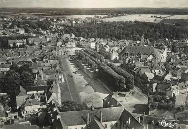 / CPSM FRANCE 89 "Avallon, vue aérienne "