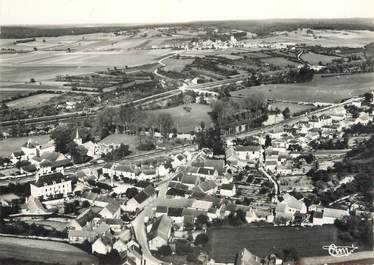 / CPSM FRANCE 89 "Aisy sur Armançon, vue générale aérienne"