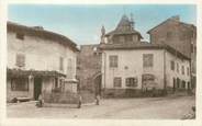 42 Loire .CPA FRANCE 42 "L'Hôpital sous Rochefort, La place, le monument aux morts et l'église"