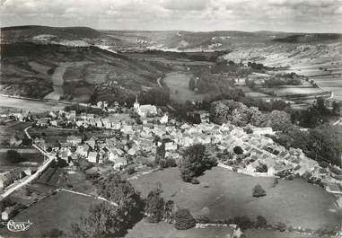 / CPSM FRANCE 89 "Asquins, vue panoramique aérienne"