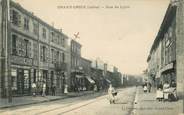 42 Loire .CPA FRANCE 42 "Grand Croix,  Rue de Lyon"