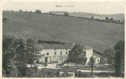 .CPA FRANCE 42 "Mars, Le Pont"