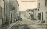 42 Loire .CPA FRANCE 42 "Noiretable, Rue  de la Gare "