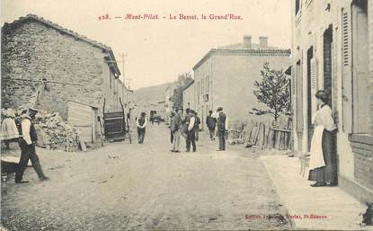 .CPA FRANCE 42 "Mont Pilat, Le Bessat, la Grand'Rue"