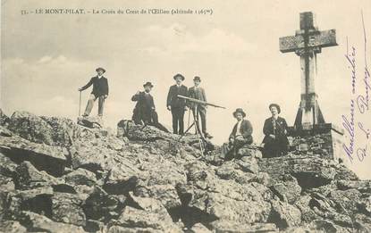 .CPA FRANCE 42 "Mont Pilat, La Croix du Crest de l'Oeillon"