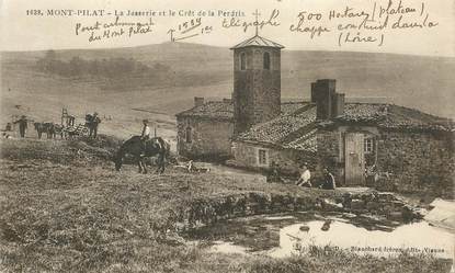 .CPA FRANCE 42 "Mont Pilat, La Jasserie et le Crêt de la Perdrix"