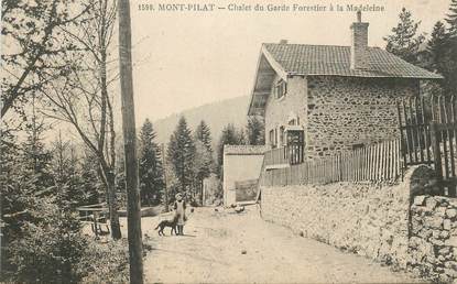 .CPA FRANCE 42 "Mont Pilat, Chalet du Garde Forestier à la Madeleine"