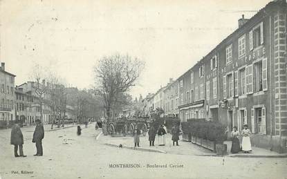 .CPA FRANCE 42 "Montbrison, Boulevard Carnot"