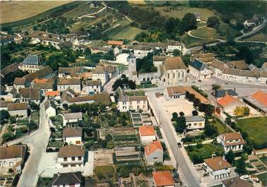 / CPSM FRANCE 89 "Bussy en Othe, vue générale aérienne"