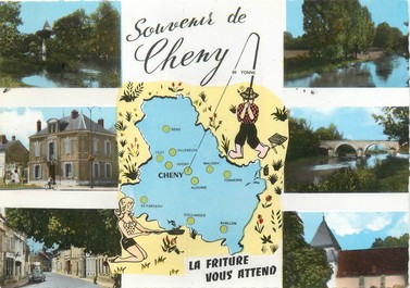 / CPSM FRANCE 89 "Cheny"