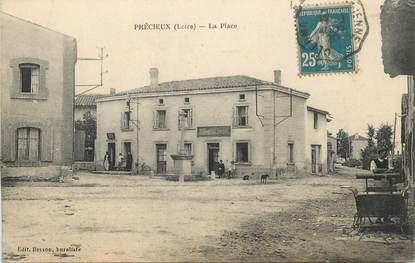 .CPA FRANCE 42 "Précieux, La Place"